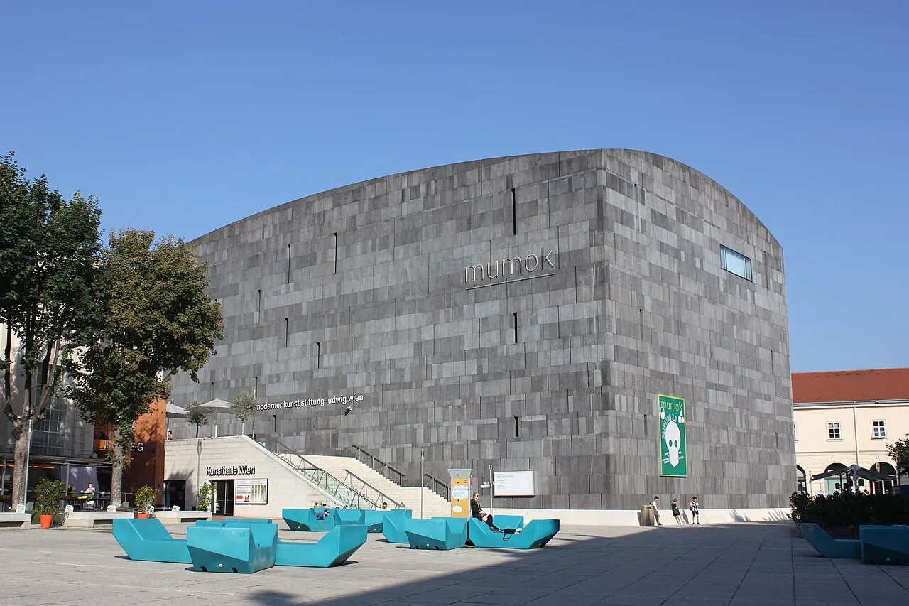 Exterior view of mumok
