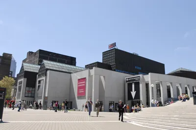 Exterior view of Musée d'art contemporain de Montréal
