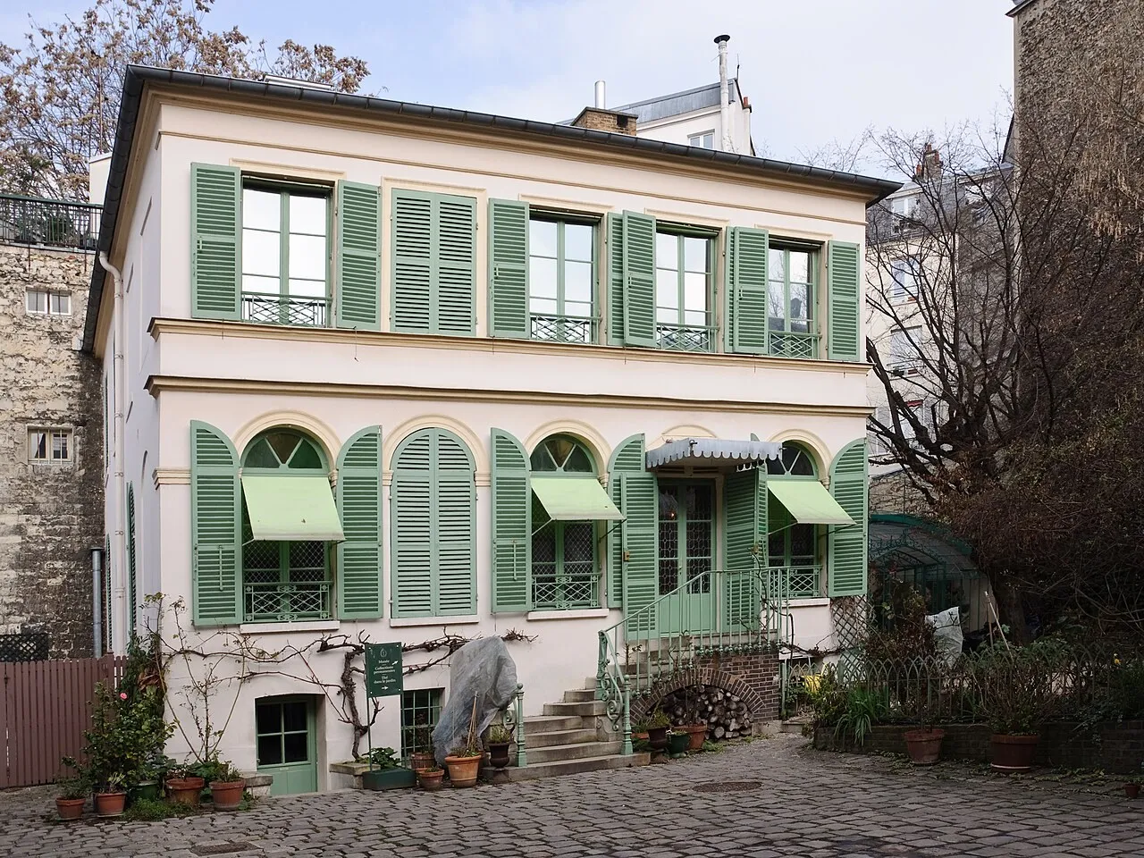 Exterior view of Musée de la Vie romantique