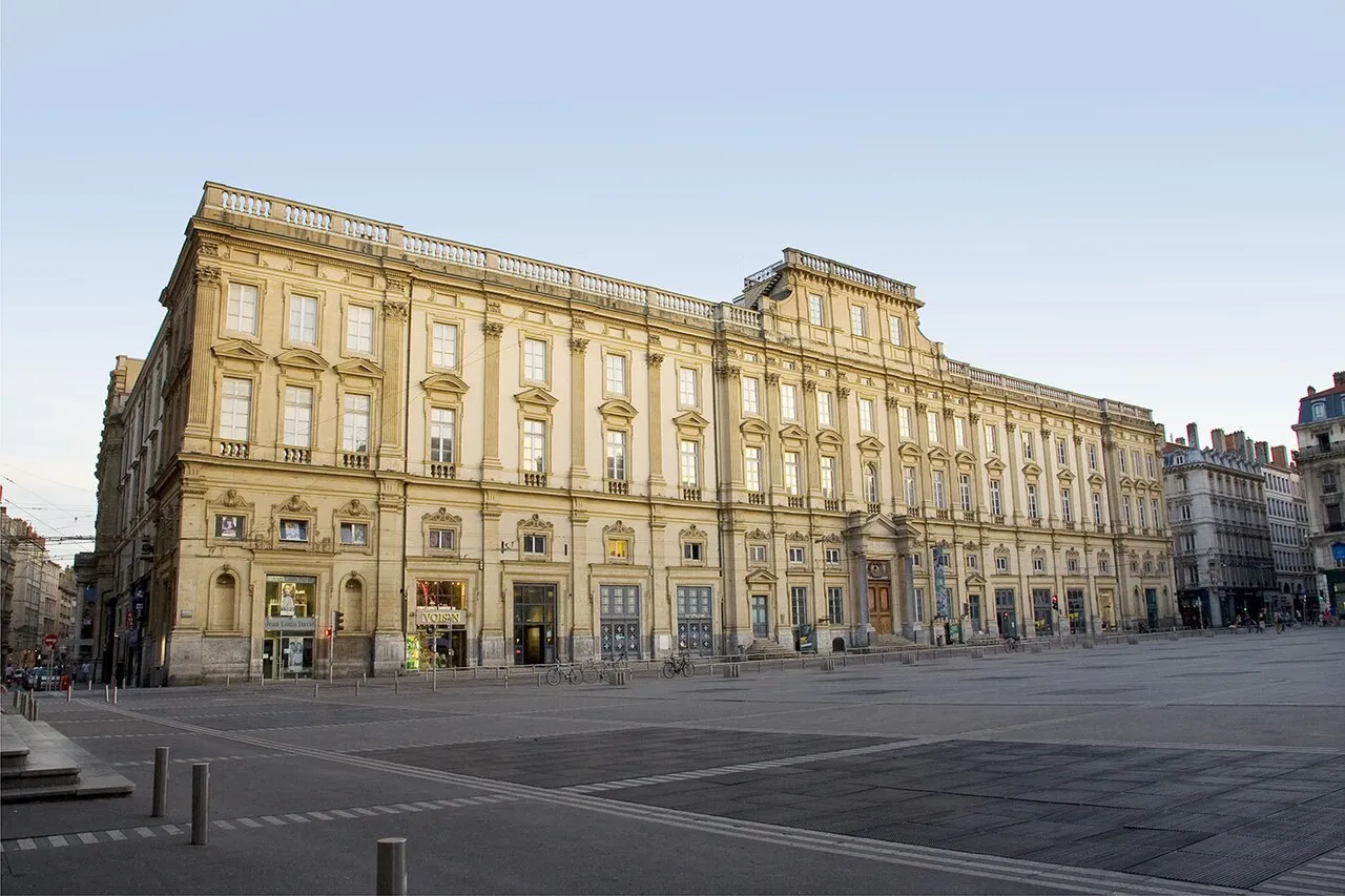 Exterior view of Musée des Beaux-Arts de Lyon