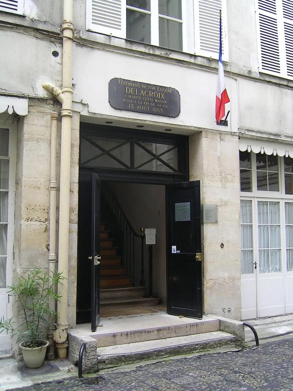 Exterior view of Musée Eugène Delacroix