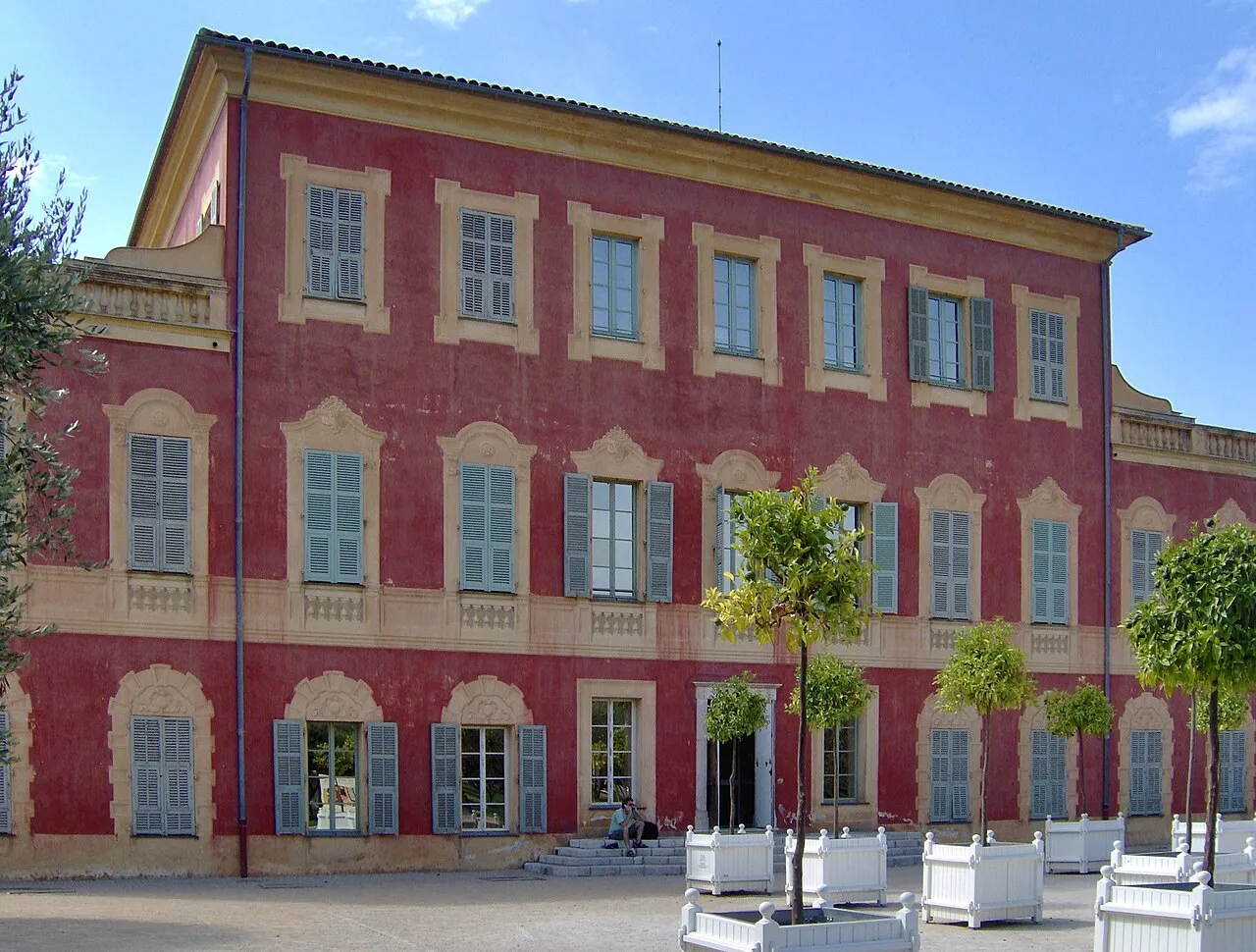 Exterior view of Musée Matisse Nice