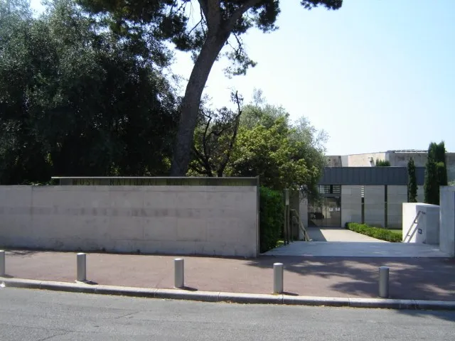 Exterior view of Musée national Marc Chagall