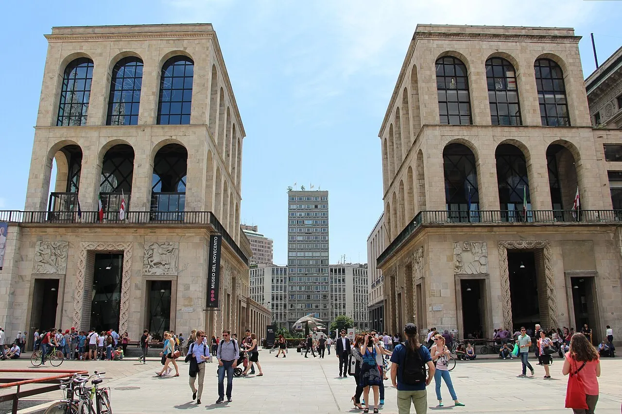 Exterior view of Museo del Novecento