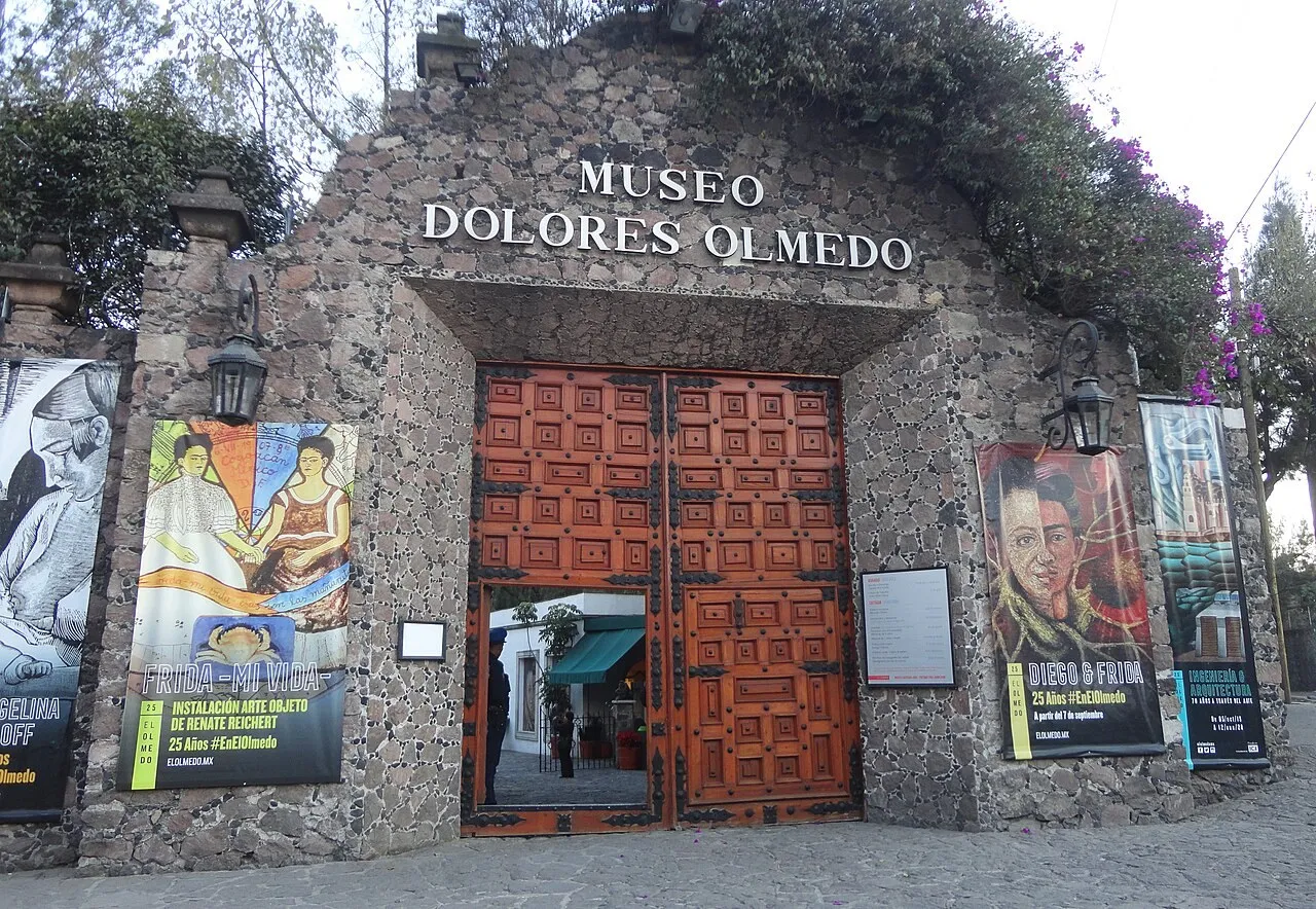 Exterior view of Museo Dolores Olmedo