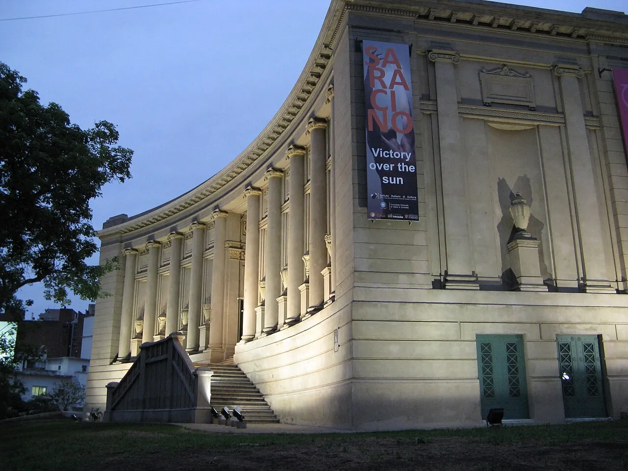 Exterior view of Museo Emilio Caraffa