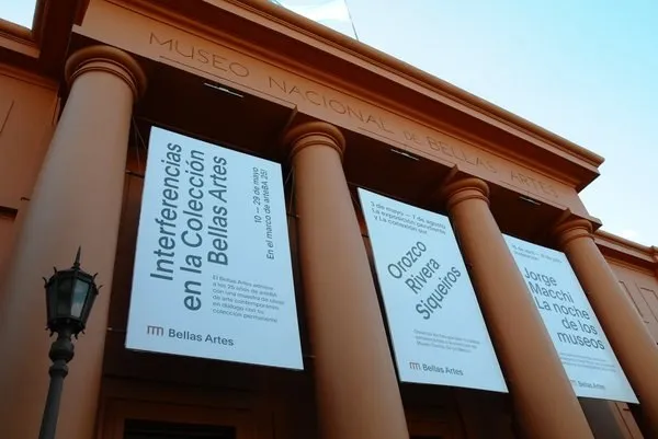 Exterior view of Museo Nacional de Bellas Artes