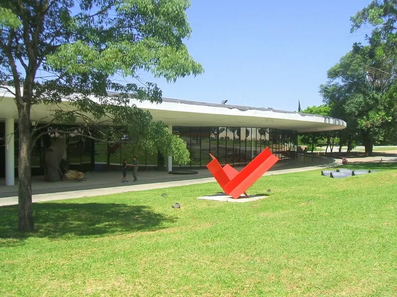 Exterior view of Museu de Arte Moderna de São Paulo (MAM)