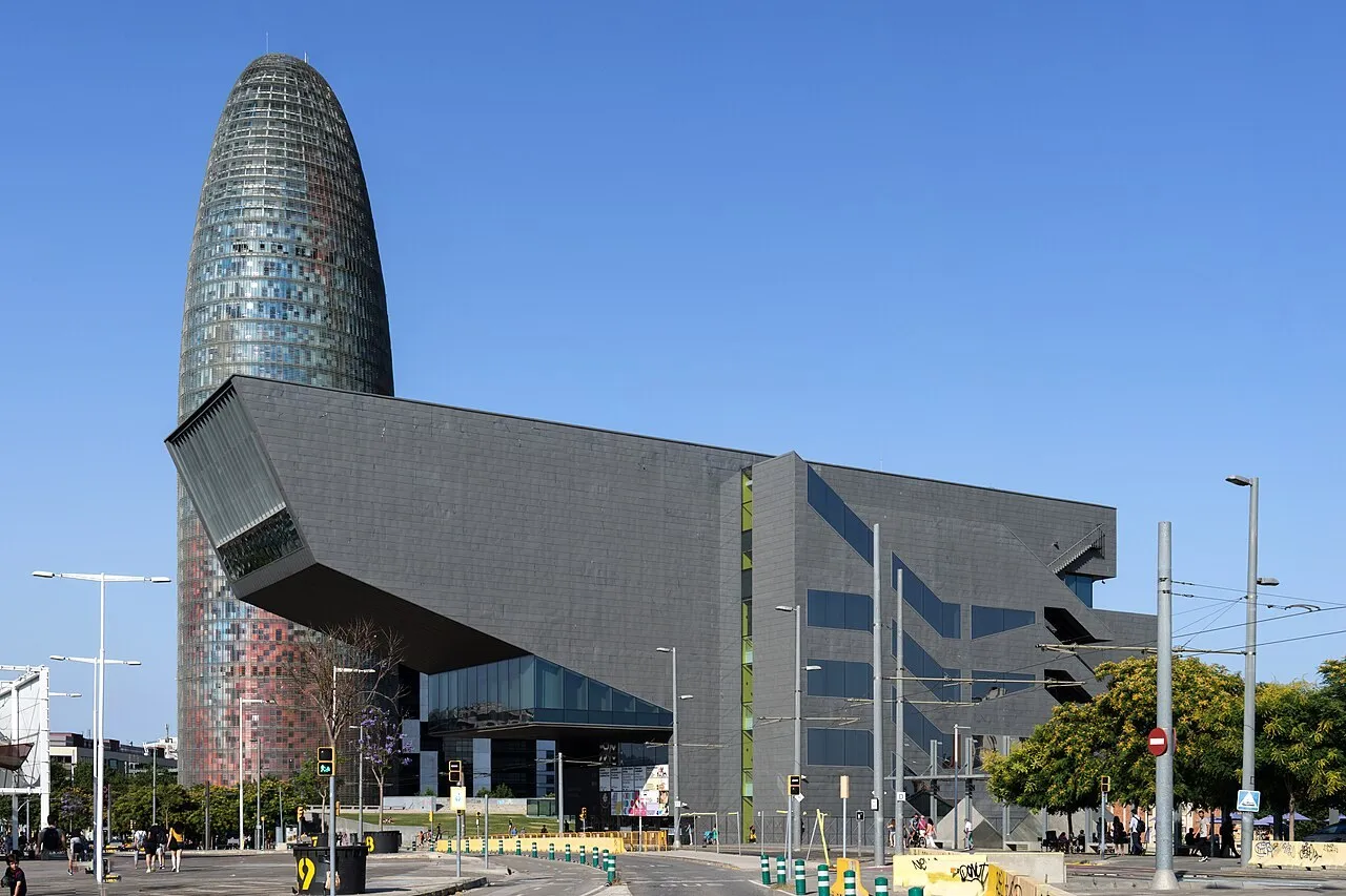 Exterior view of Museu del Disseny de Barcelona