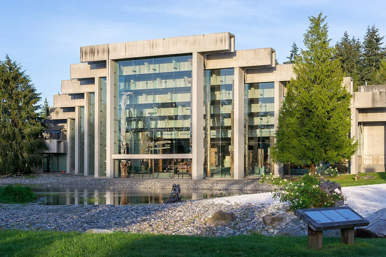 Exterior view of Museum of Anthropology at UBC