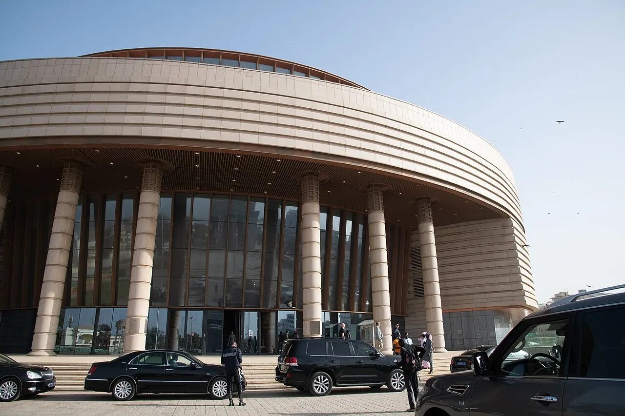Exterior view of Museum of Black Civilisations