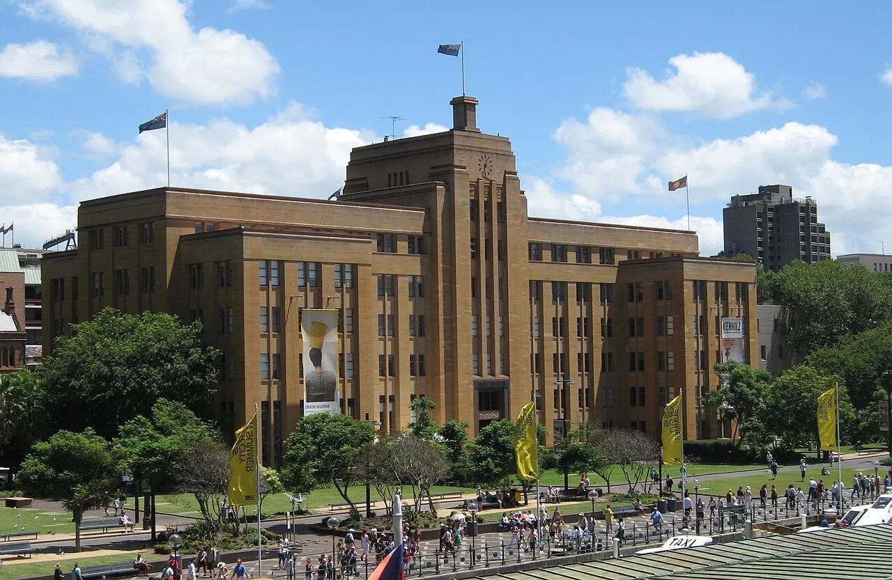 Exterior view of Museum of Contemporary Art Australia