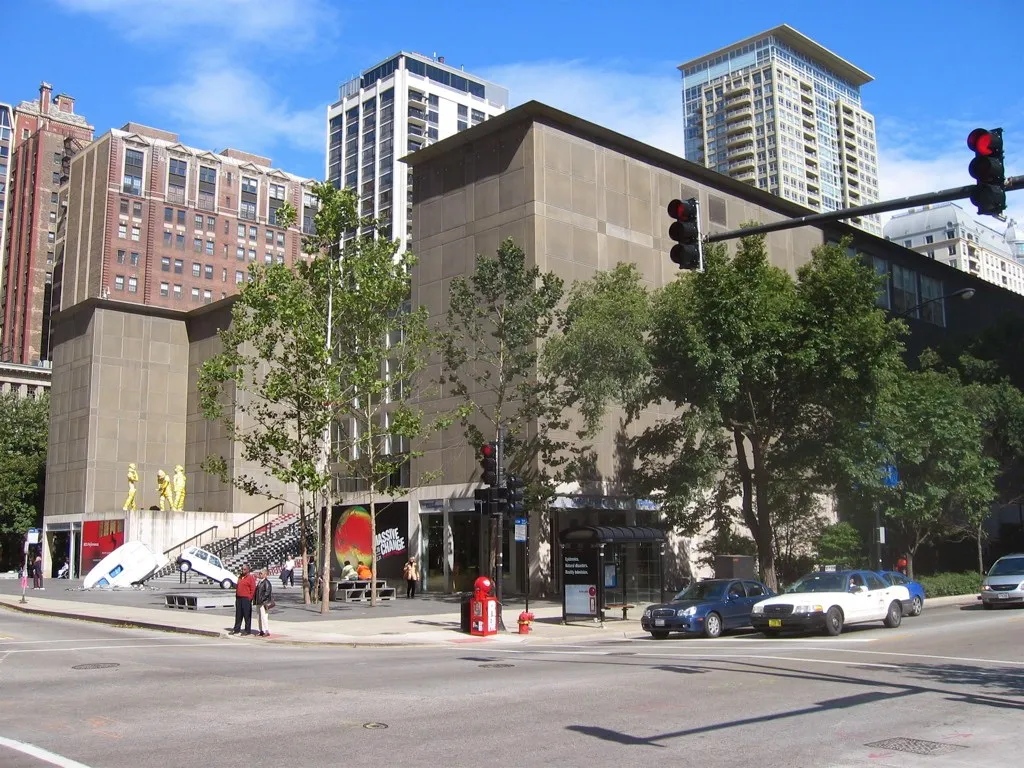 Exterior view of Museum of Contemporary Art Chicago