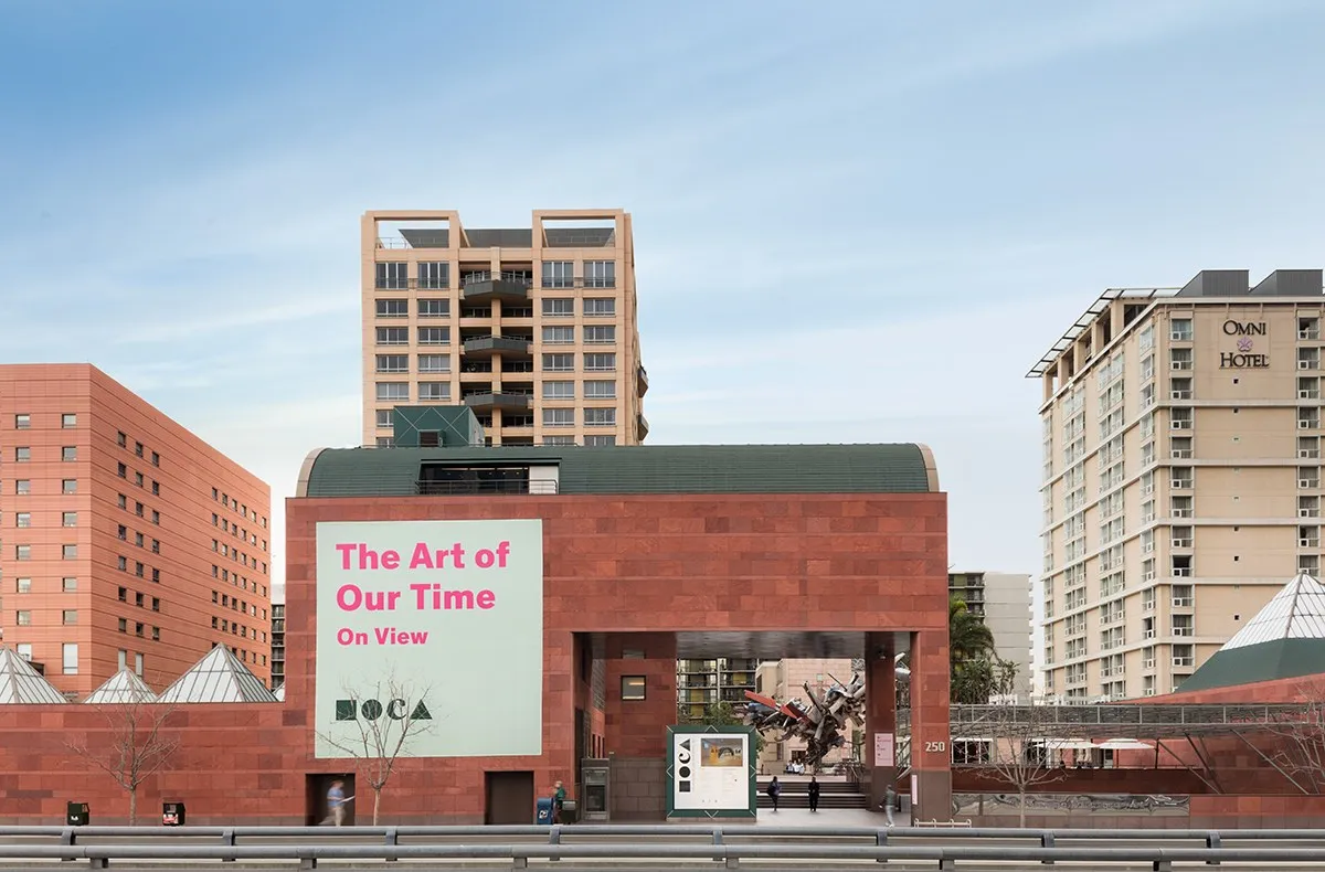 Exterior view of Museum of Contemporary Art, Los Angeles (MOCA)