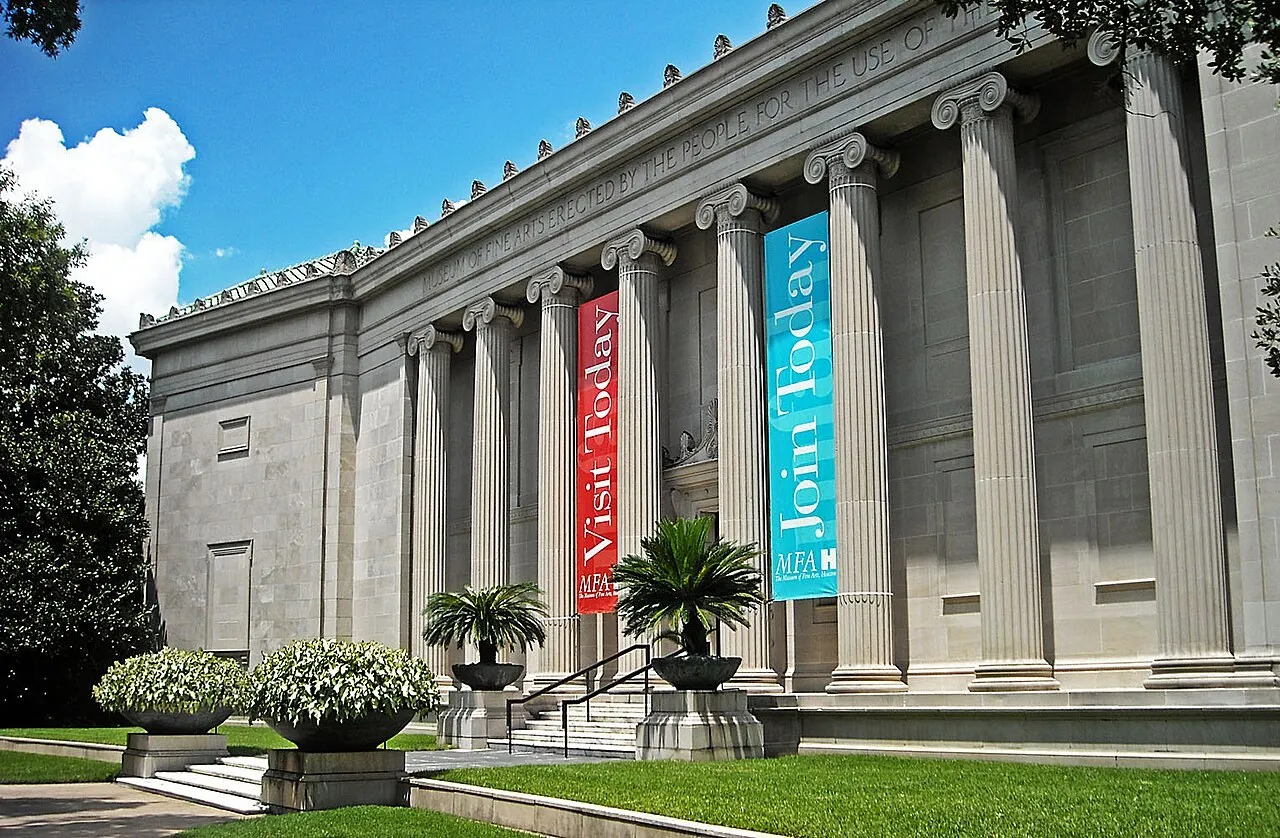 Exterior view of Museum of Fine Arts, Houston