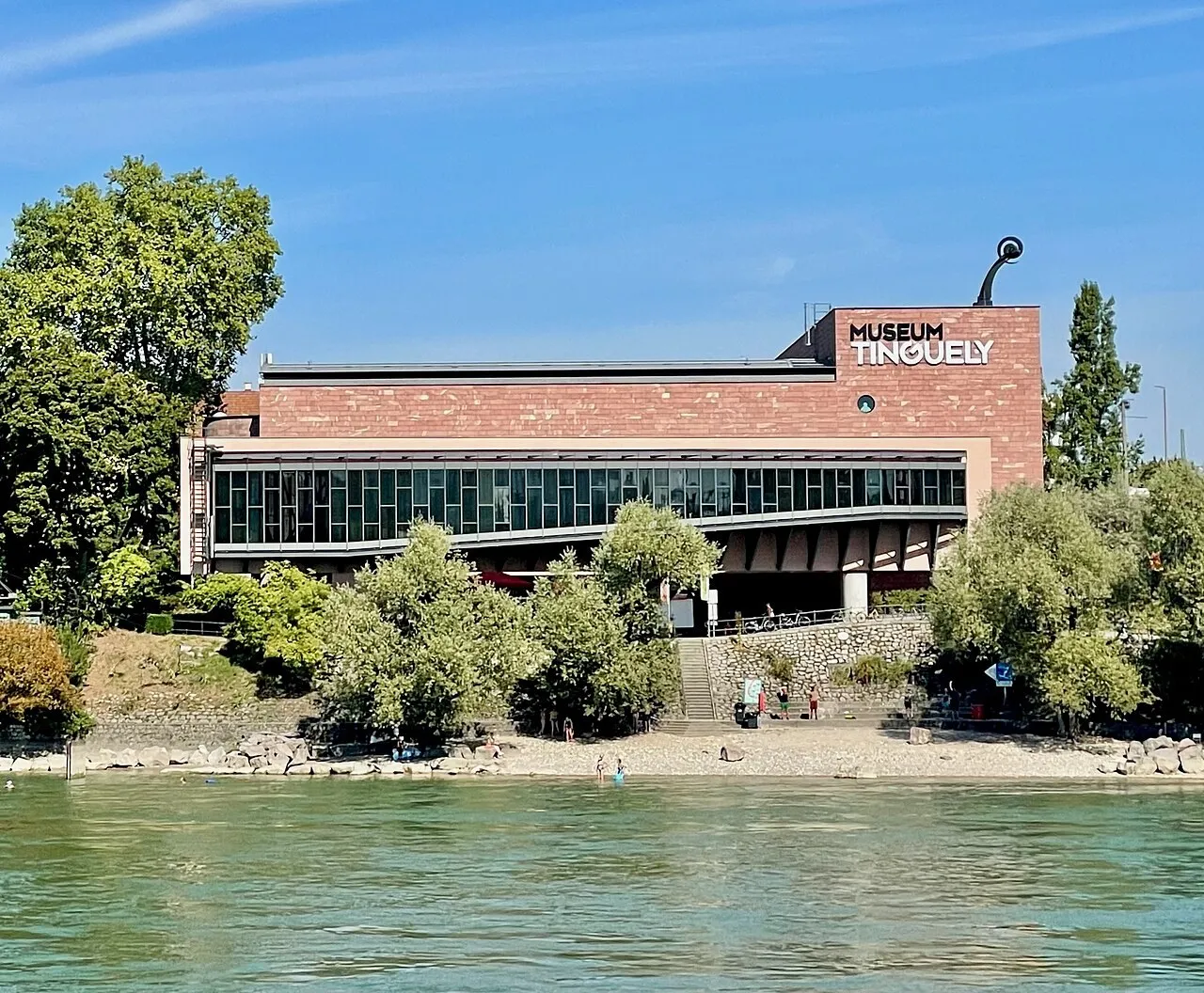 Exterior view of Museum Tinguely
