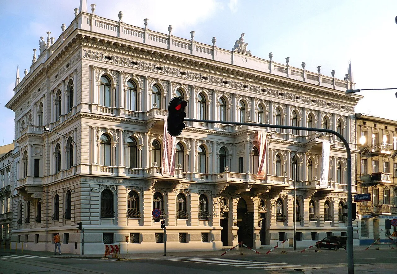Exterior view of Muzeum Sztuki in Łódź