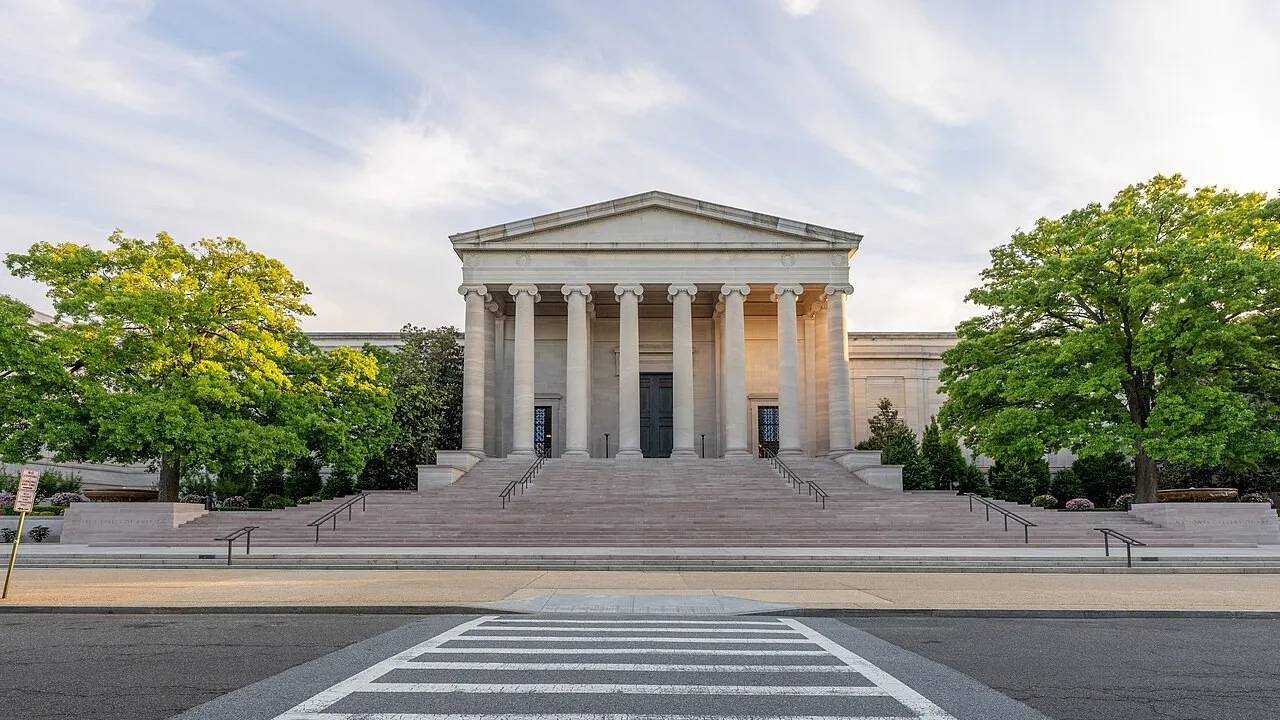 Exterior view of National Gallery of Art