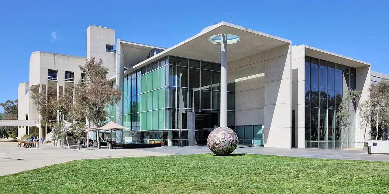 Exterior view of National Gallery of Australia