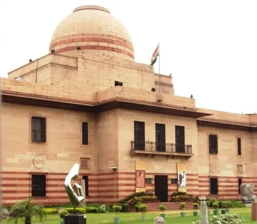 Exterior view of National Gallery of Modern Art, New Delhi
