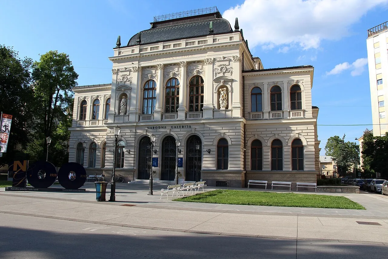 Exterior view of National Gallery of Slovenia
