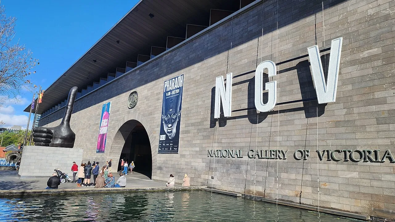 Exterior view of National Gallery of Victoria