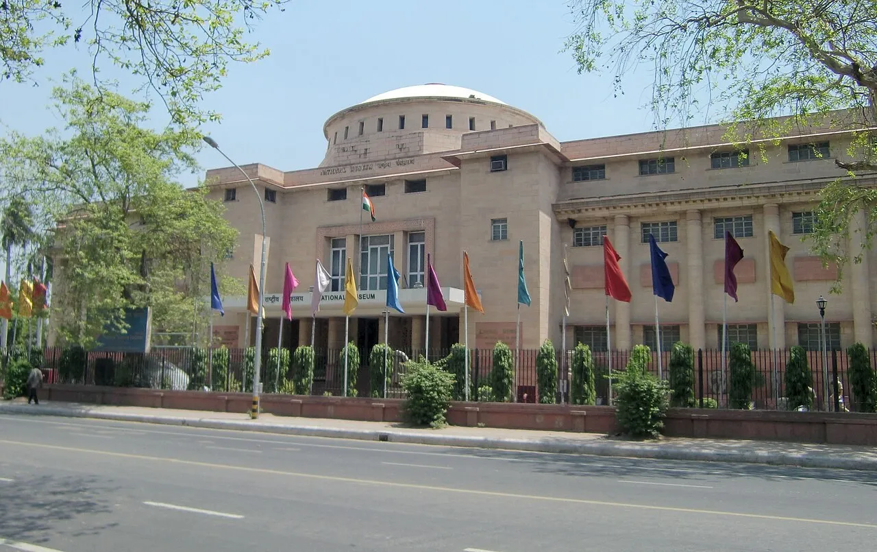 Exterior view of National Museum, New Delhi