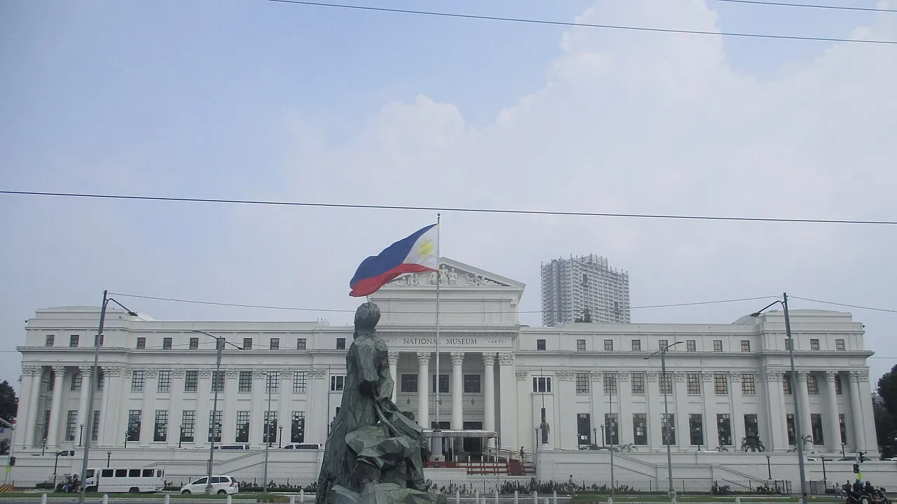 Exterior view of National Museum of Fine Arts Philippines