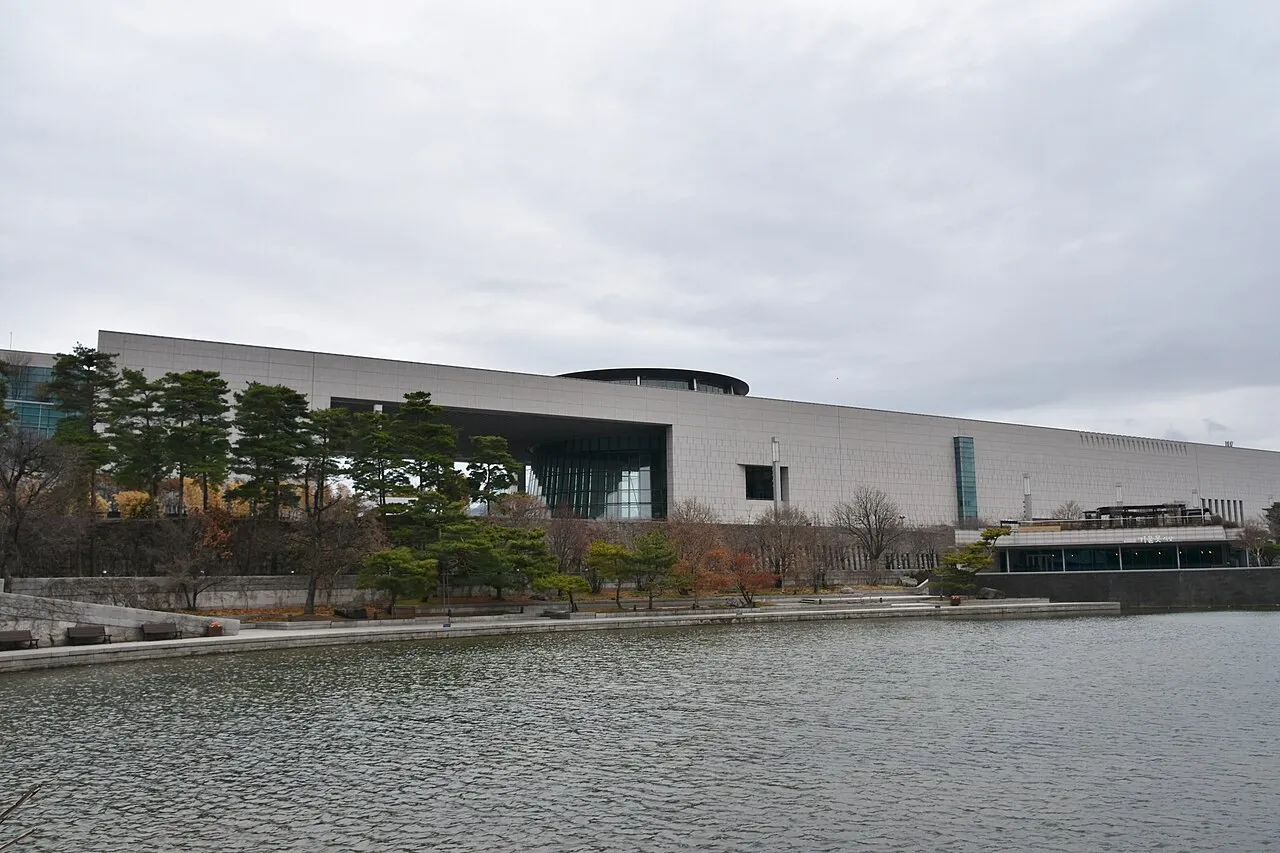 Exterior view of National Museum of Korea