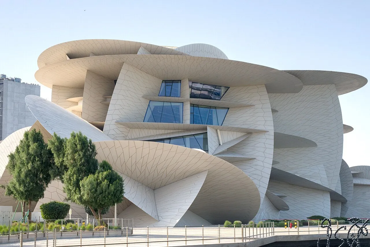 Exterior view of National Museum of Qatar