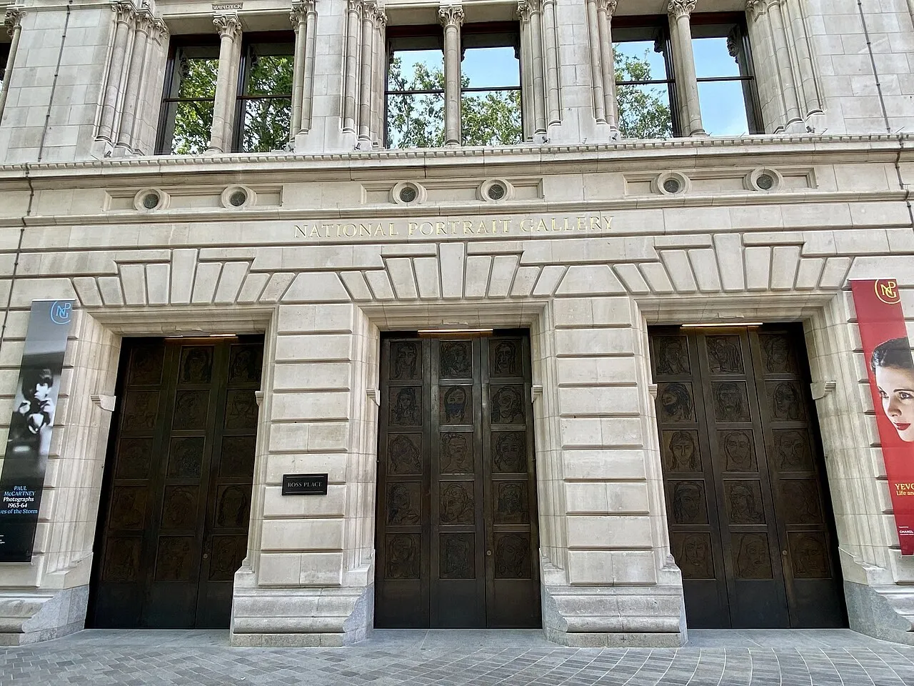 Exterior view of National Portrait Gallery