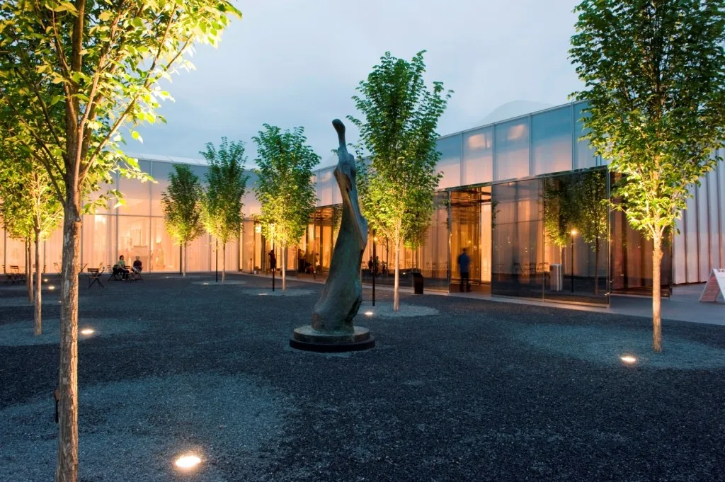 Exterior view of North Carolina Museum of Art