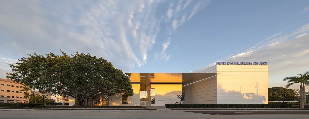 Exterior view of Norton Museum of Art