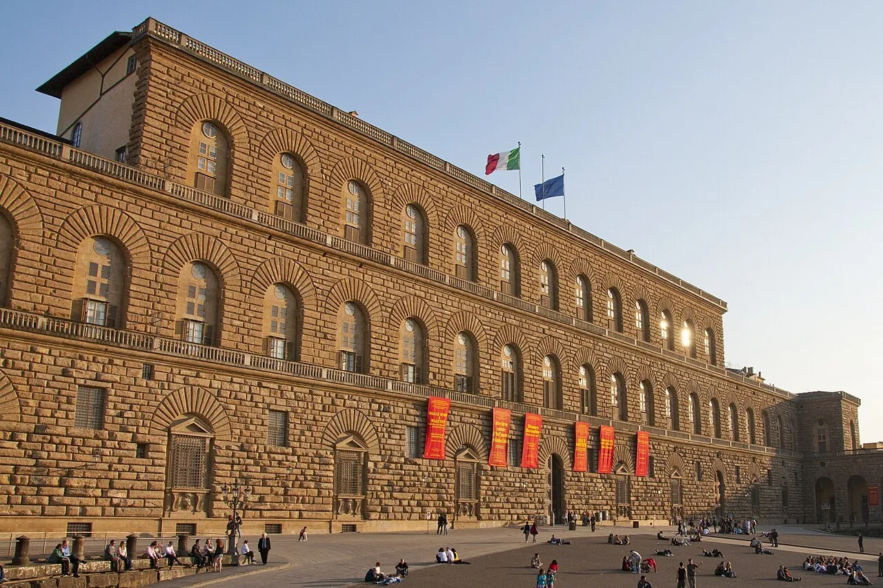 Exterior view of Palazzo Pitti