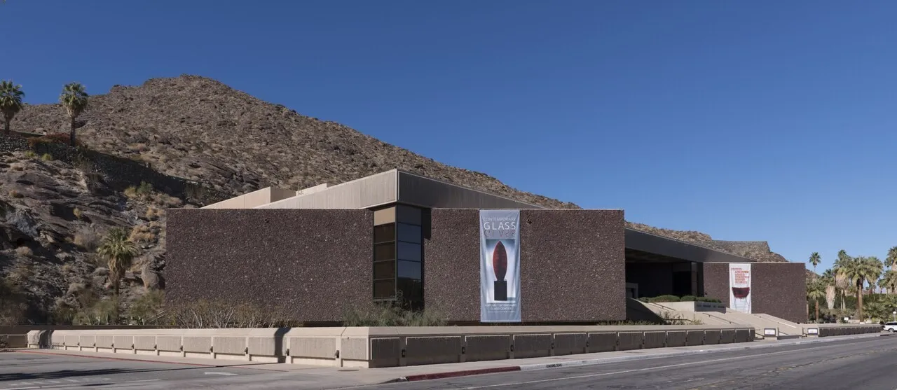 Exterior view of Palm Springs Art Museum