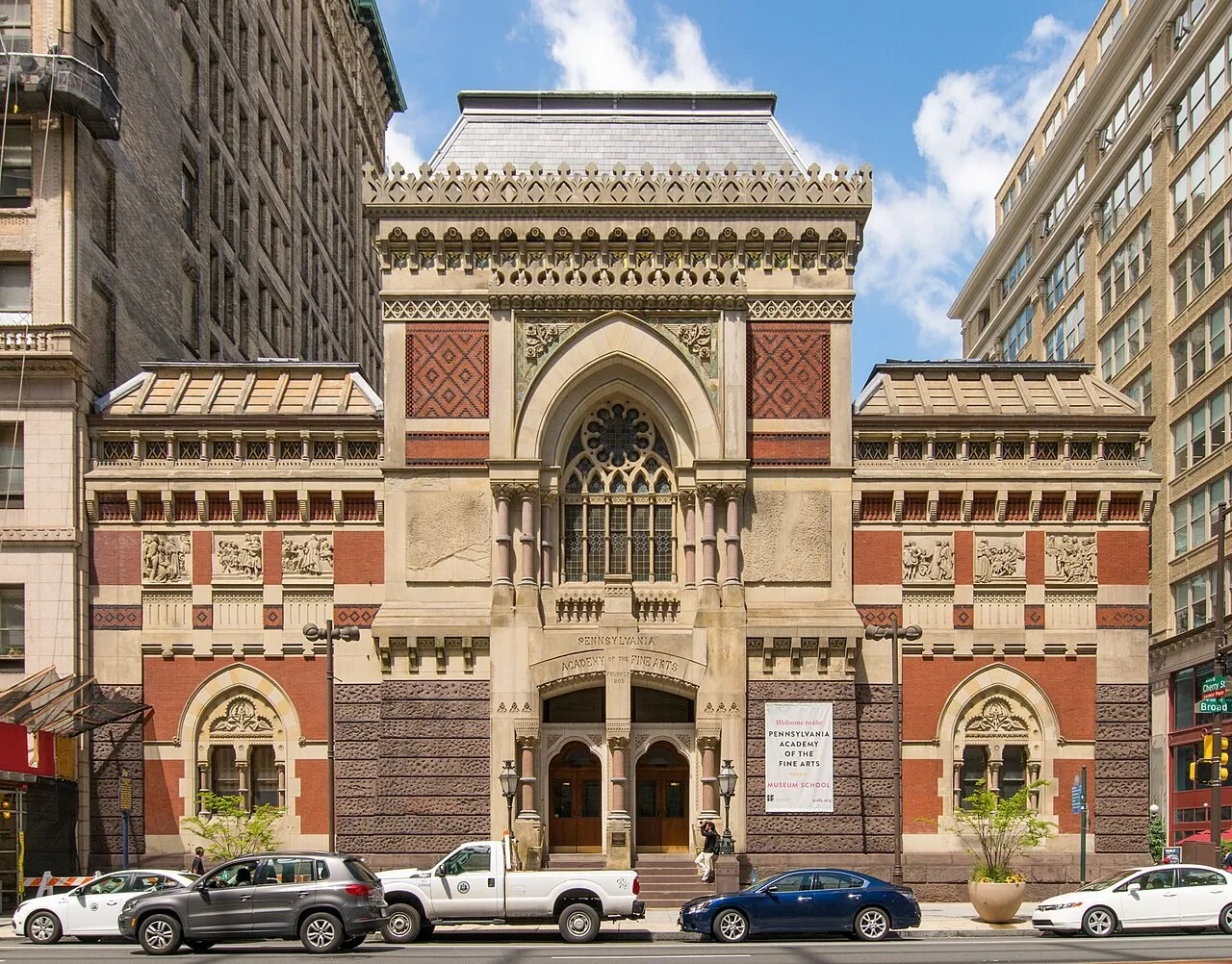 Exterior view of Pennsylvania Academy of the Fine Arts