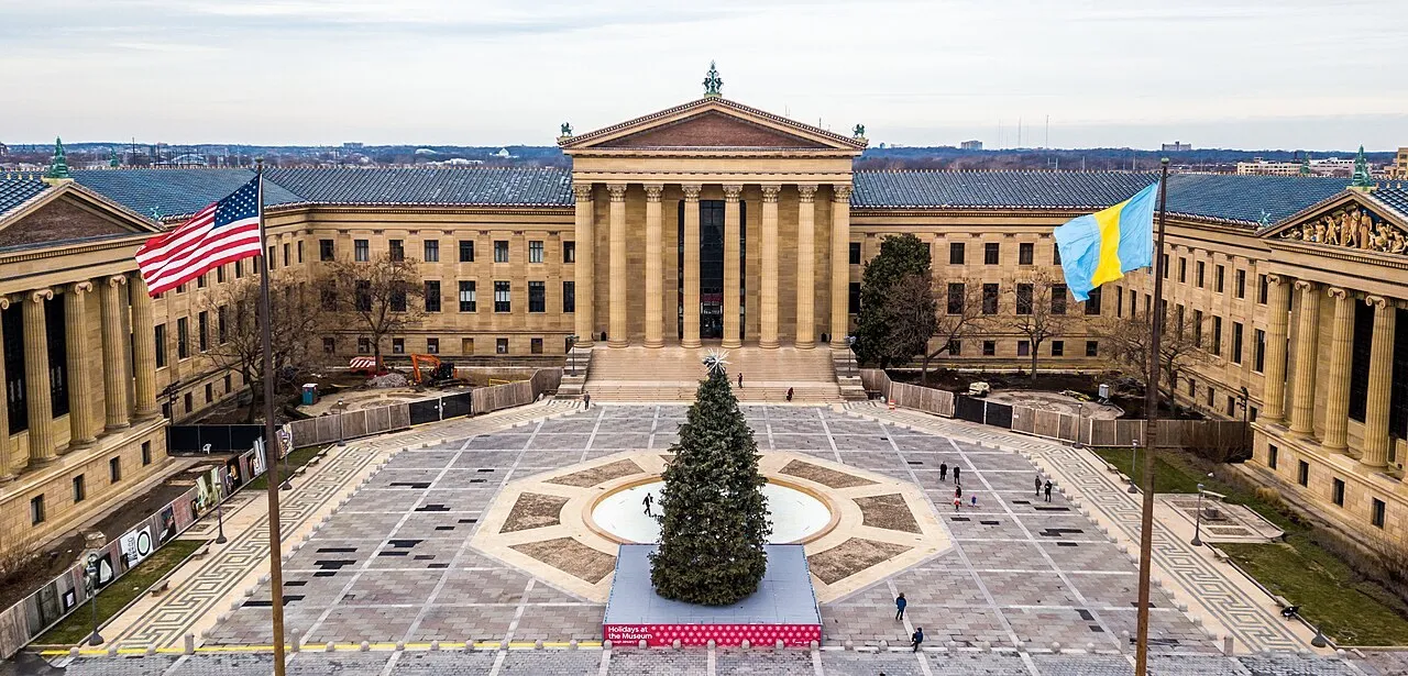 Exterior view of Philadelphia Museum of Art
