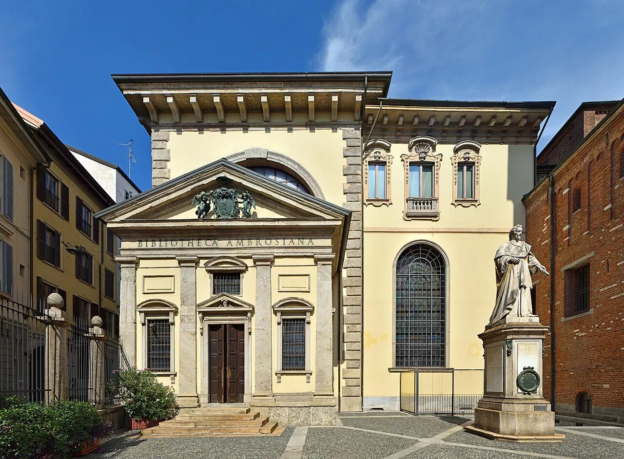 Exterior view of Pinacoteca Ambrosiana