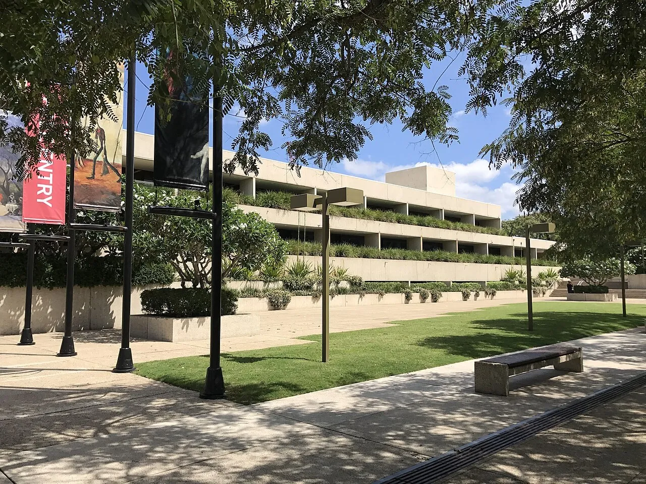 Exterior view of Queensland Art Gallery