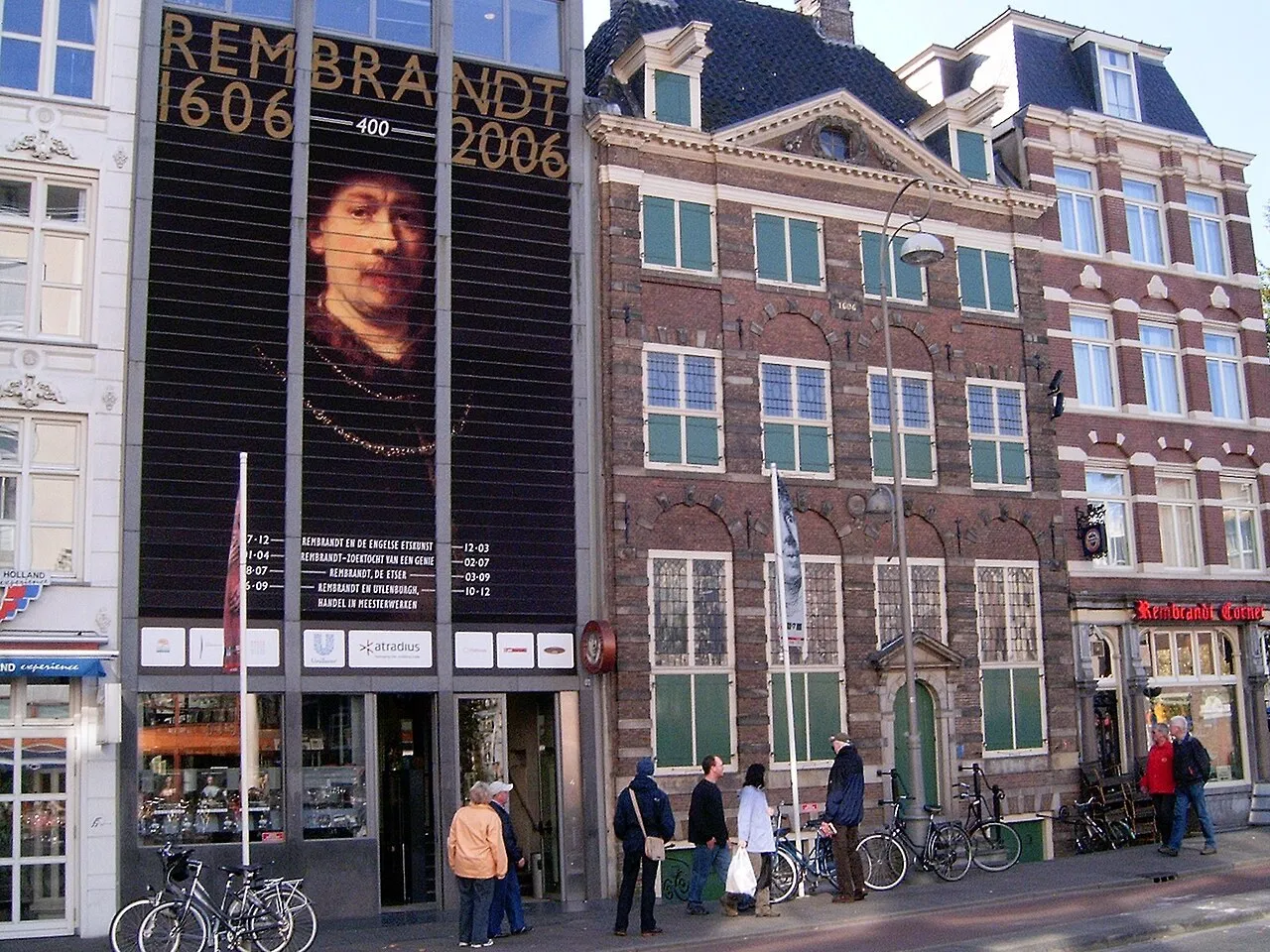 Exterior view of Rembrandt House Museum
