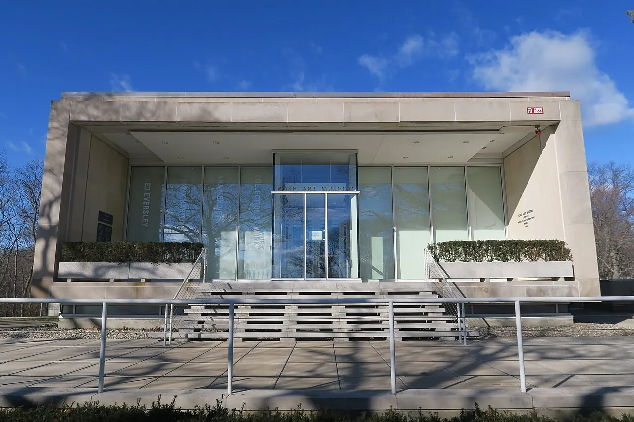 Exterior view of Rose Art Museum