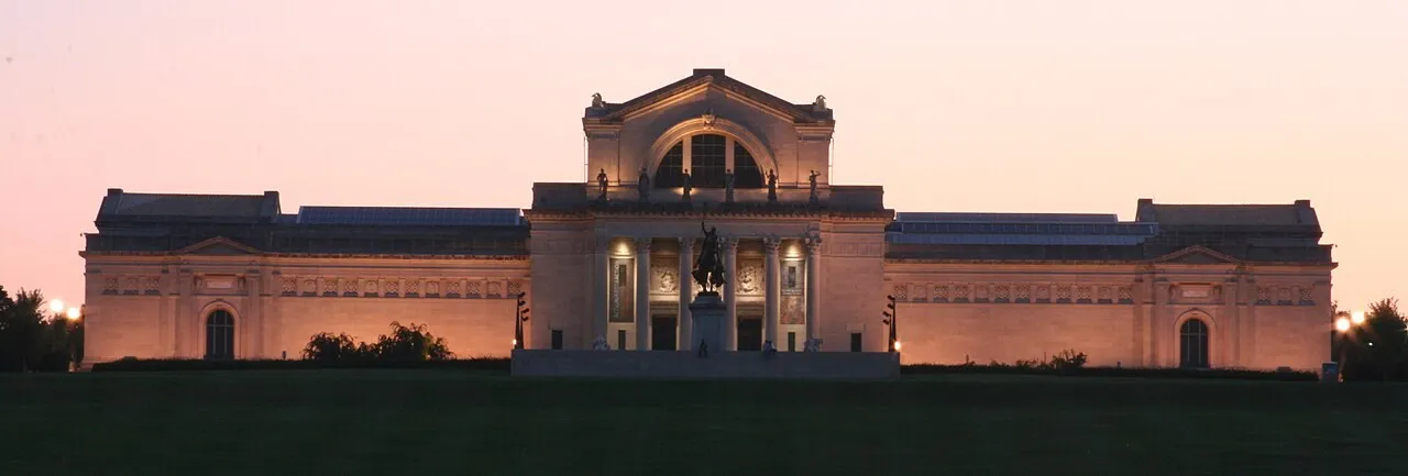 Exterior view of Saint Louis Art Museum
