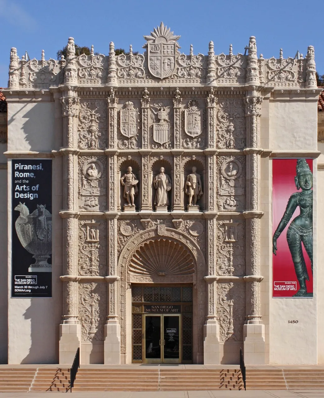 Exterior view of San Diego Museum of Art