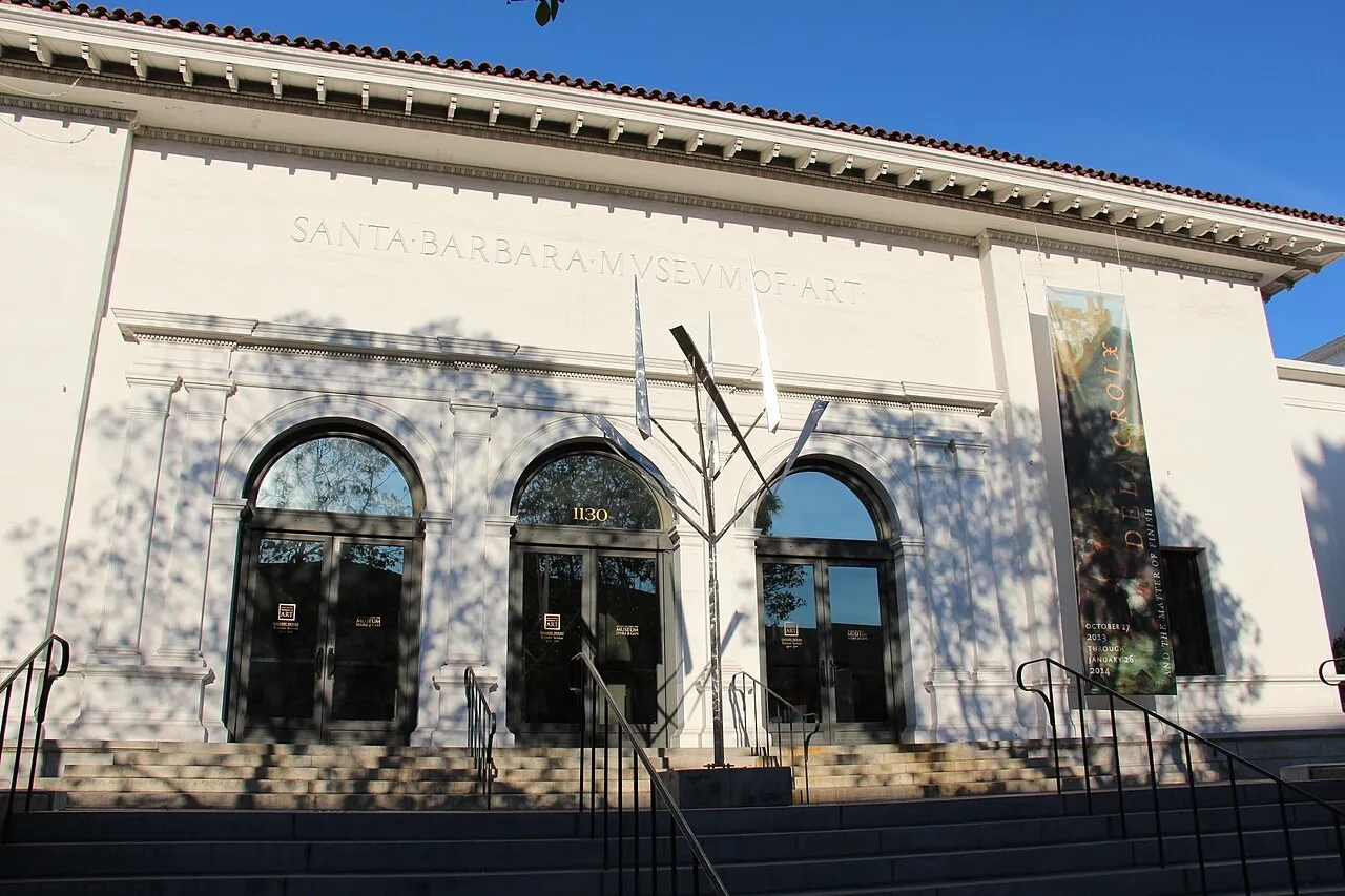 Exterior view of Santa Barbara Museum of Art