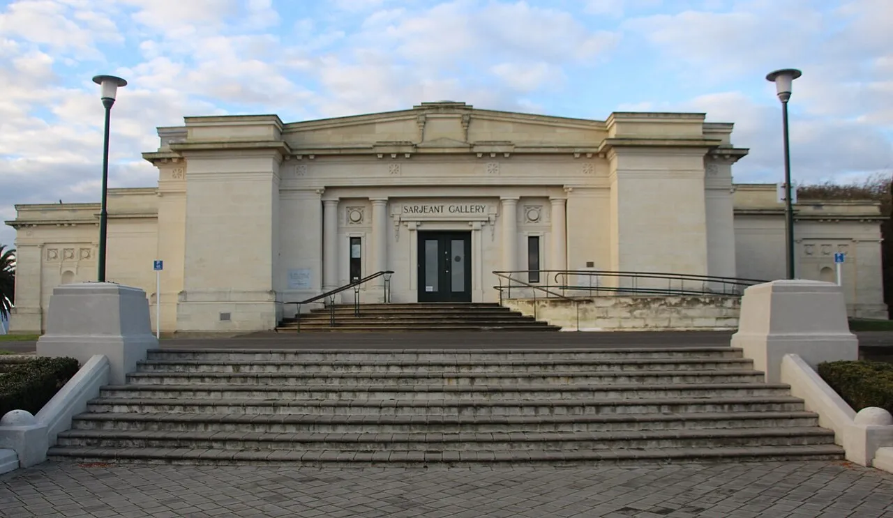 Exterior view of Sarjeant Gallery Te Whare o Rehua Whanganui