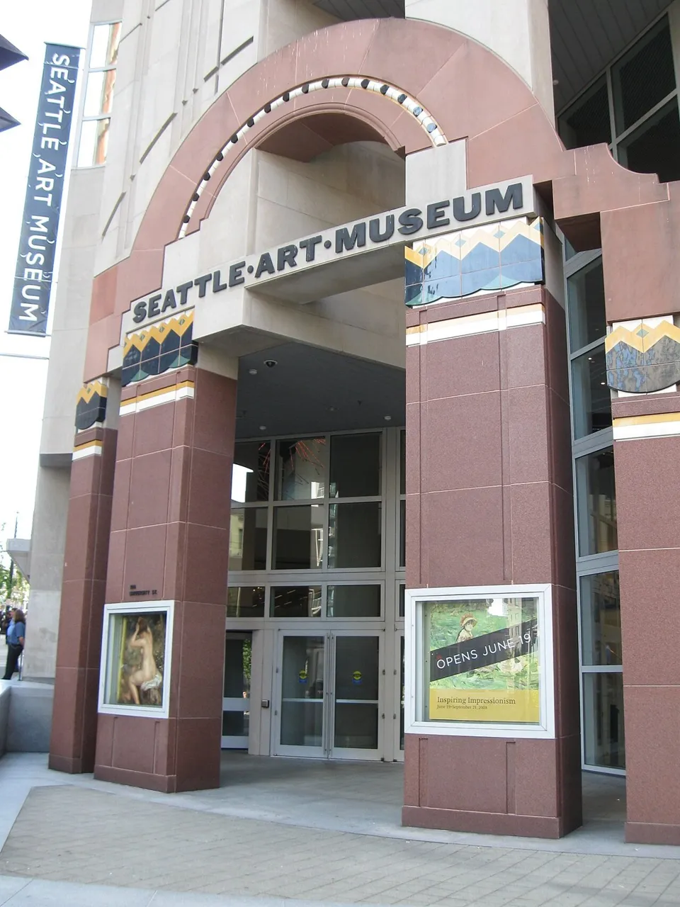 Exterior view of Seattle Art Museum