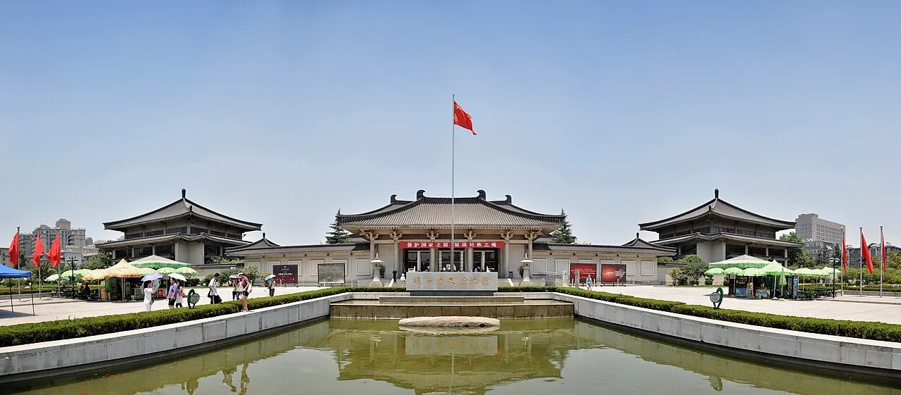 Exterior view of Shaanxi History Museum