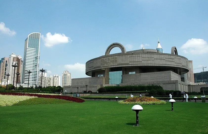 Exterior view of Shanghai Museum