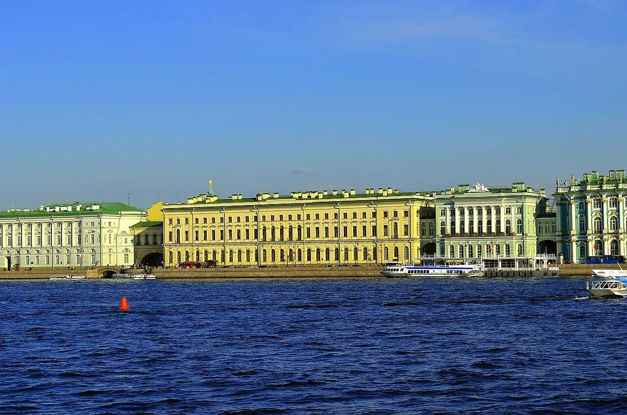 Exterior view of State Hermitage Museum