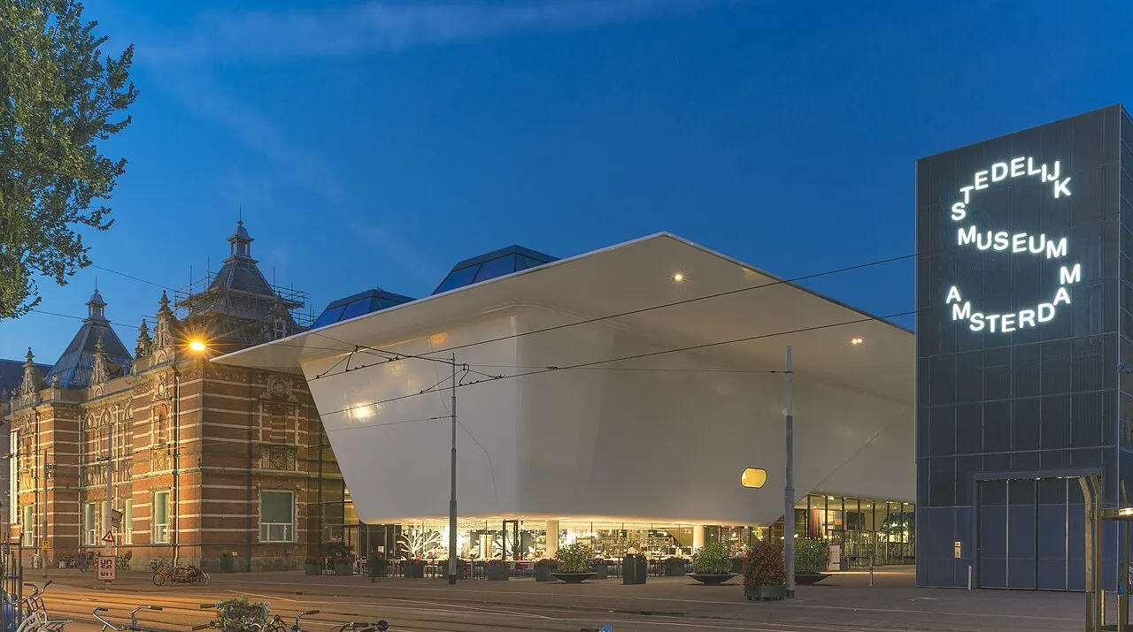 Exterior view of Stedelijk Museum Amsterdam